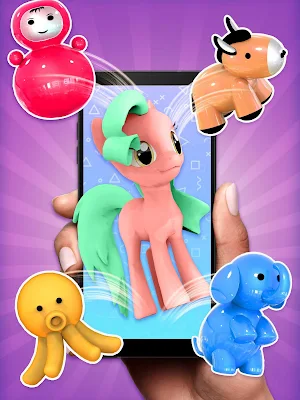 Anti Stress Squishy DIY Slime Ball Toy Screenshot 3