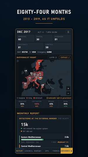 EU Immigration Simulator Screenshot 1