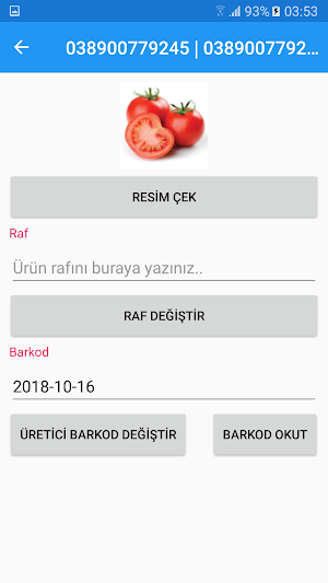 NoktaBarkod Stok Güncelle Screenshot 2