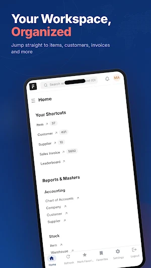 ERPNext Mobile Screenshot 2