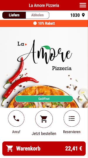 La Amore Pizzeria Screenshot 0