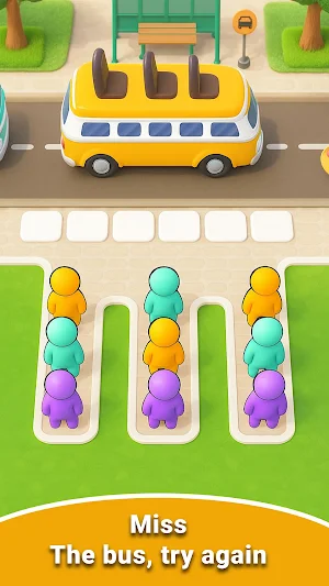 Bus Jam : Color Sort Screenshot 3