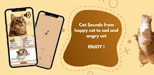 Cat Sounds Meow App Offline Screenshot 0