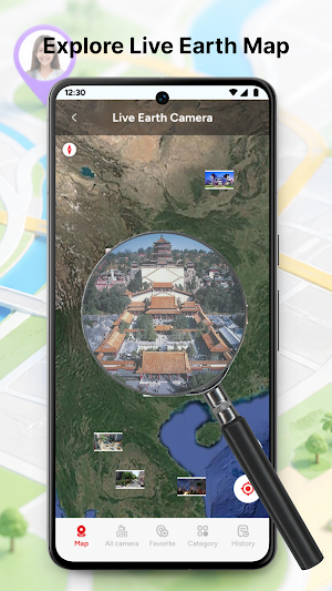 Live Earth Map: Phone Tracker Screenshot 1