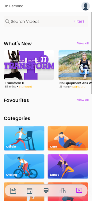 PWR Fitness Screenshot 2