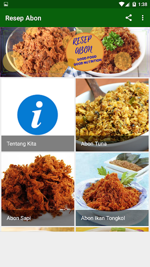 Resep Abon Screenshot 1