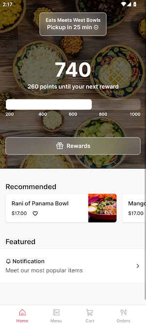 Eats Meets West Bowls To Go Screenshot 0