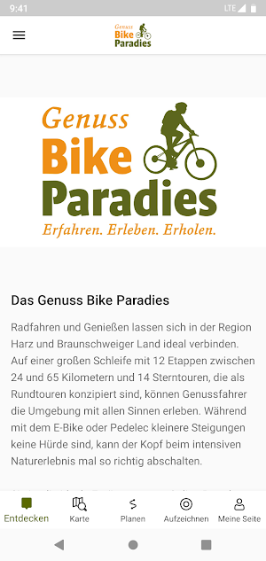 Genuss Bike Paradies Screenshot 0