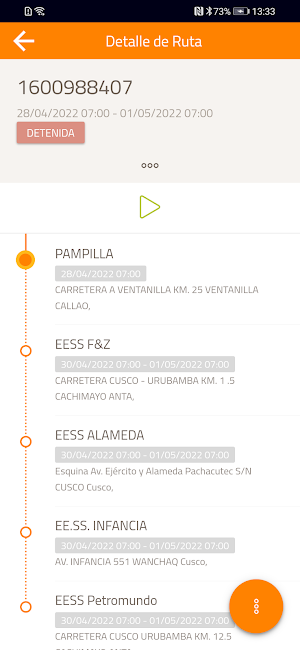 Track & Trace Perú Screenshot 1