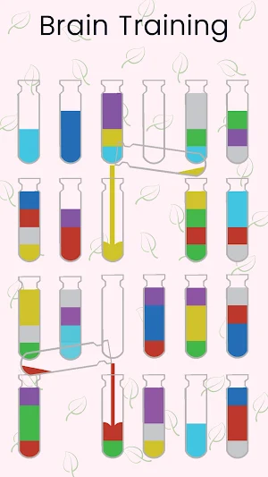 Sand & Water Color Sort Puzzle Screenshot 1