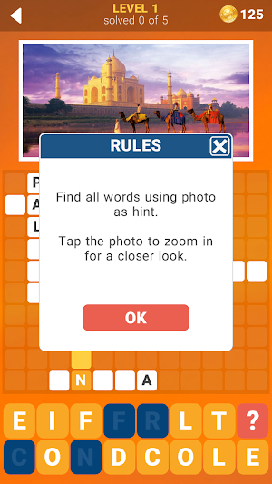 135 Photo Crosswords Screenshot 0