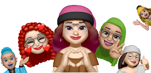 One Memoji - Girls Edition Screenshot 0