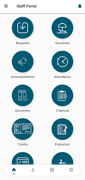 HR Staff Portal Screenshot 2