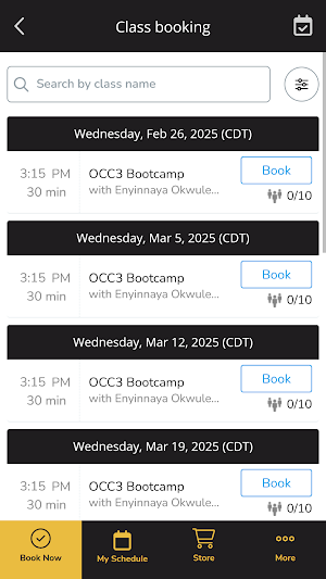 Odyssey Fitness Screenshot 1