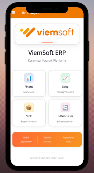 ViemSoft Erp Depo Yönetim Screenshot 2