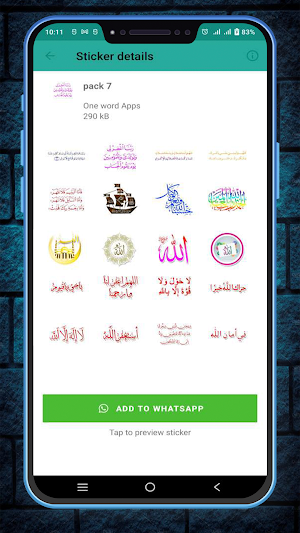 Islamic Sticker for WhatsApp Screenshot 3