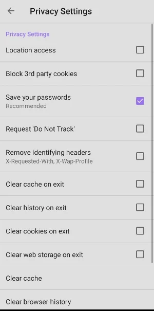 Browser - Fast and Private Screenshot 1