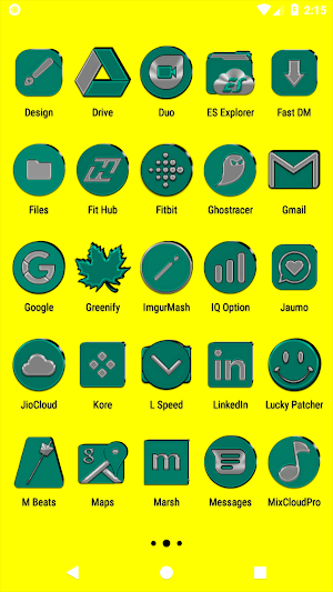 Teal Icon Pack Screenshot 2
