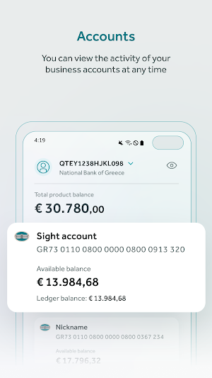 NBG Business Mobile Banking Screenshot 2