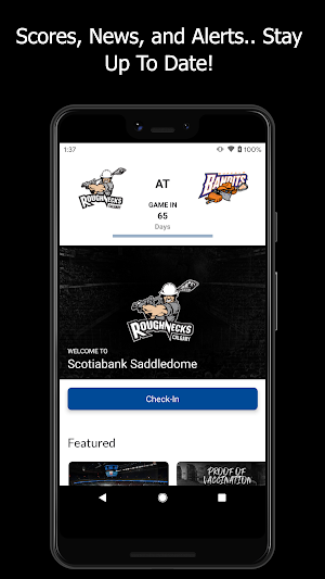 Calgary Roughnecks Screenshot 1