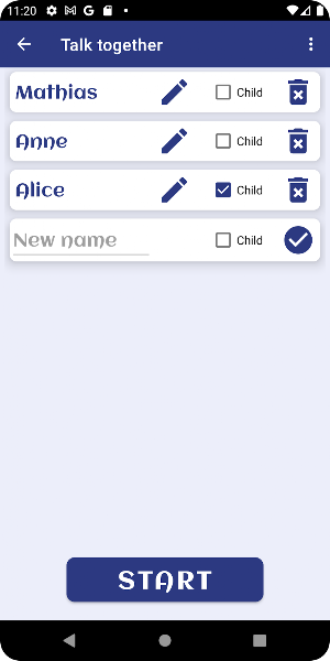 Talk together Screenshot 1