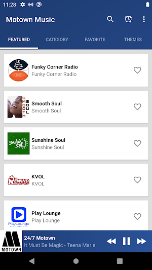 Motown Music Radio App Screenshot 0