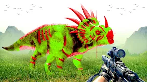 Wild Dino Gun Hunting Game FPS Screenshot 2