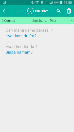 Danish Indonesian Translator Screenshot 3