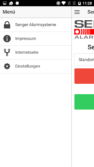 Senger-Alarmsysteme Screenshot 1