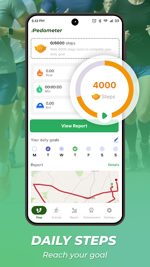Step Counter & Walk Tracker Screenshot 0