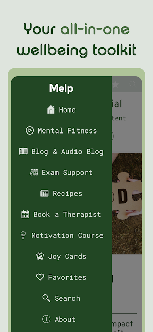 Melp+: Mental Help & Wellbeing Screenshot 0