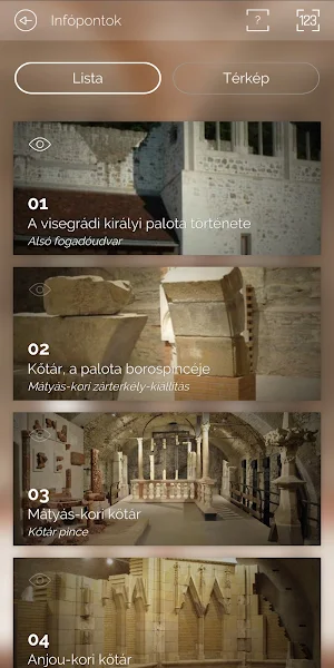 Visegrádi királyi palota – Mátyás Király Múzeum Screenshot 2
