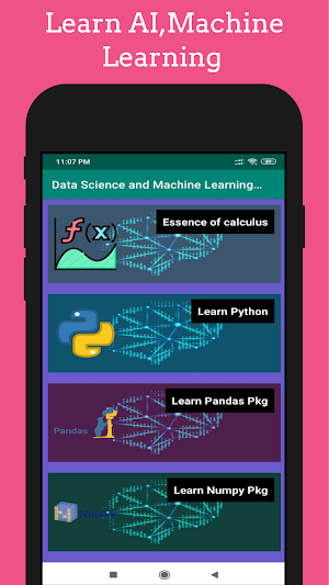 Data Science Free & Machine Le Screenshot 1