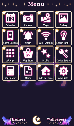 Beautiful Wallpaper Galaxy Cat Theme screenshot 2
