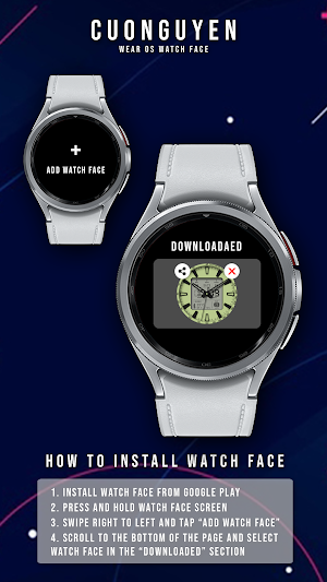 Watch face CNW0026 Screenshot 3