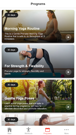 Prenatal Yoga Poses Screenshot 2