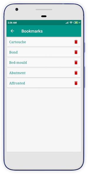 Architecture Dictionary Screenshot 2