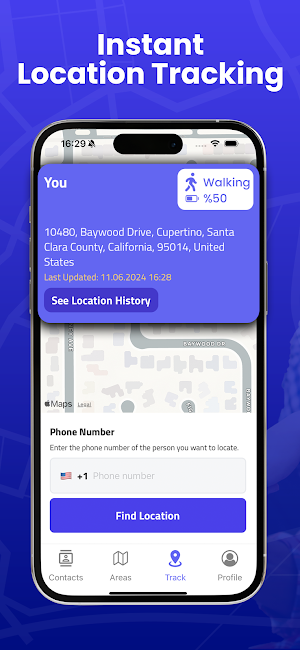 GeoTrack360: GPS Phone Locator Screenshot 2