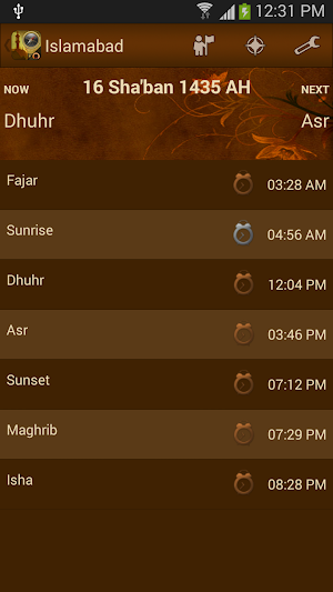 Prayer Times & Qibla Screenshot 0