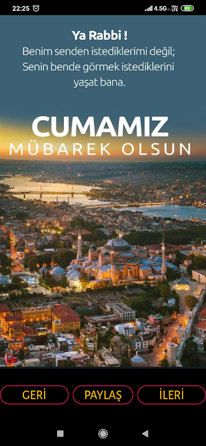 Resimli Cuma Mesajları Screenshot 0
