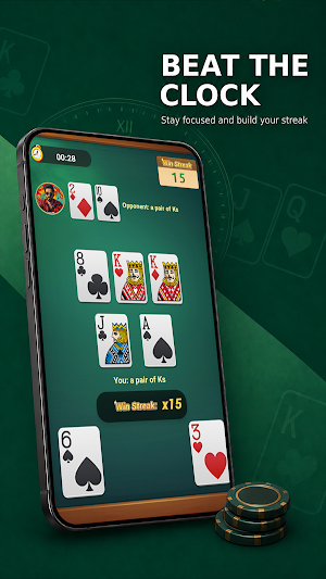 Flush Hand Contest Screenshot 1