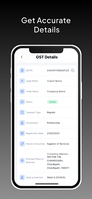 GStats - Verify GSTIN details Screenshot 1