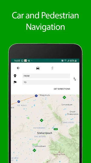 Cape Town Offline Map and Travel Guide Screenshot 1