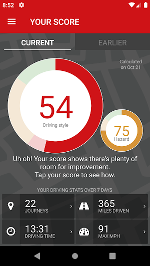 Driver Scoring Screenshot 0