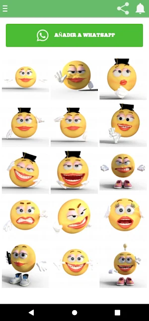 Stickers de la Bola Amarilla Screenshot 2