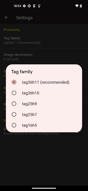 AprilTag Detector Screenshot 3