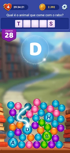 Bubble Wordle Screenshot 1
