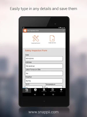 Workflow Inspection App Screenshot 1