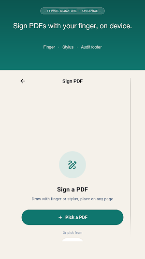PDF Privio: Scanner & Editor Screenshot 1
