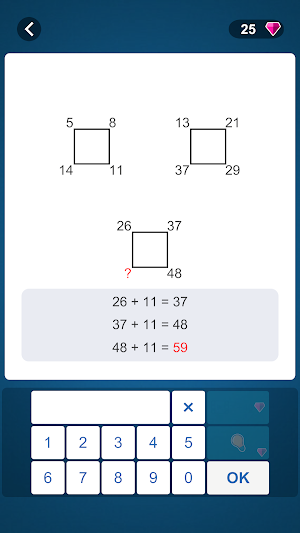 Math Quiz - IQ Puzzles Screenshot 2